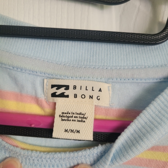 NWT oversized billabong tee womens sz M - Picture 12 of 14